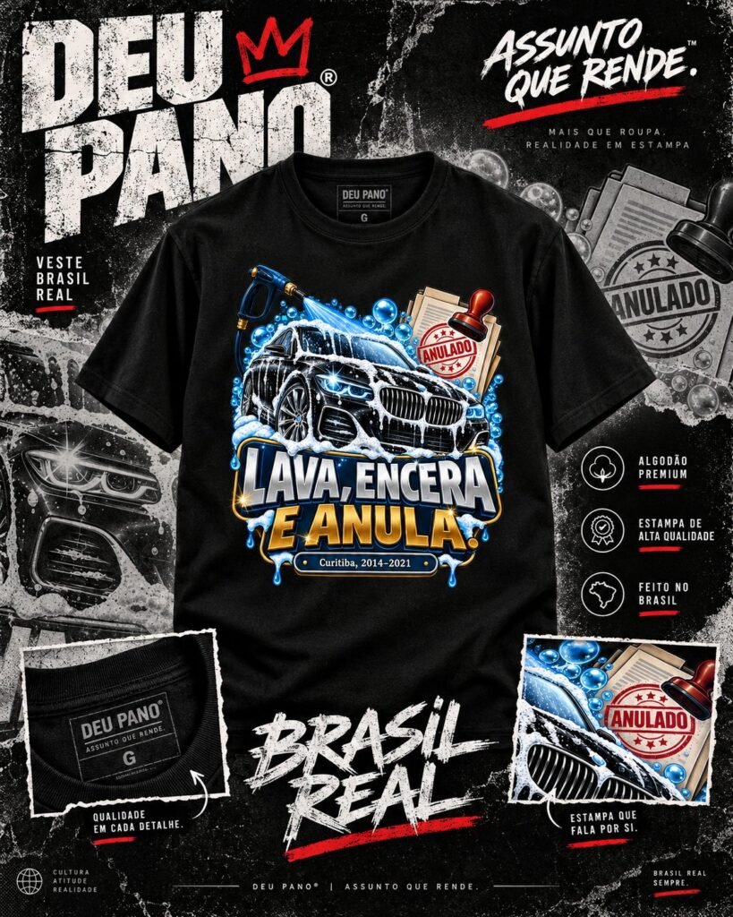 Lava, Encera e Anula - Camiseta Preta - foto 2